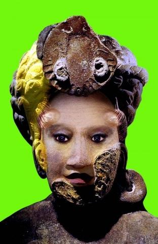 Disfiguration-Refiguration: Precolumbian Self-Hybridation N&deg; 35 - ORLAN 