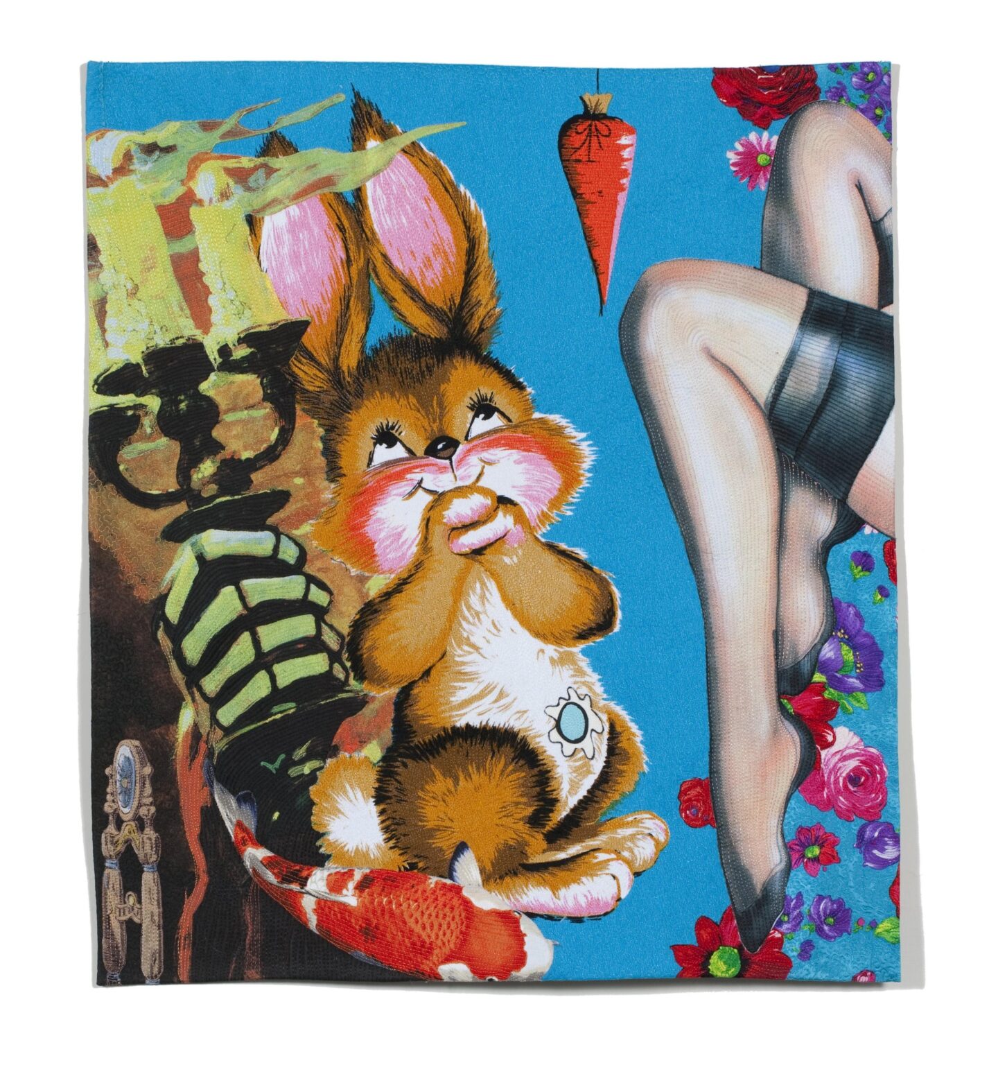 Untitled(rabbit and carrot) - Ai Kijima teamspring ImportFile size: high resolution (3149 x 2925 px)