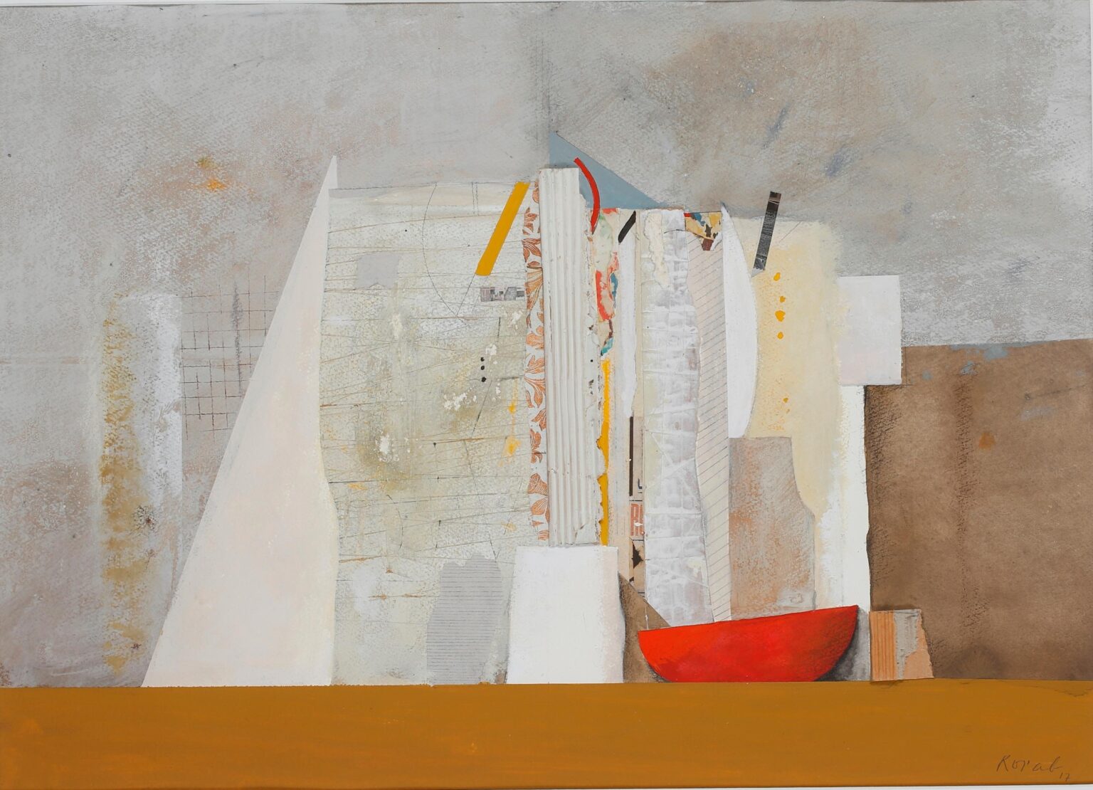 Rote Schale - Karl Korab 