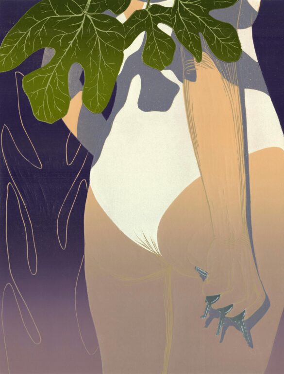 Wolverine, violet hue II - Eva Yurková 