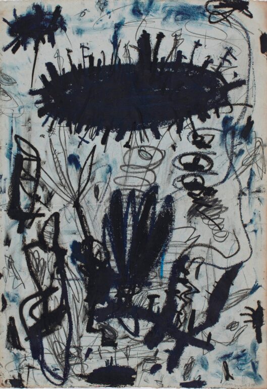 Ohne Titel (Serie „Waldviertler grau“) - Gunter Damisch 