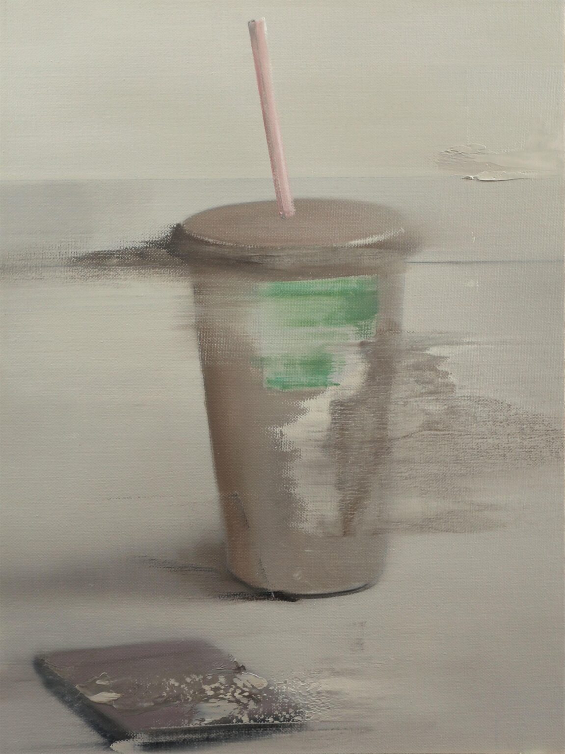 Pappbecher und Handy - Asgar/Gabriel 