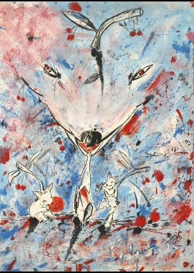 Fuchsrot - Christian Ludwig Attersee teamspring ImportFile size: medium (563 x 400 px)