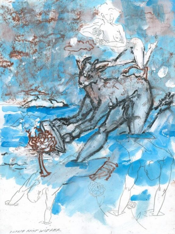 Europa reist wieder Nr. 6 - Christian Ludwig Attersee teamspring ImportFile size: medium (1000 x 748 px)