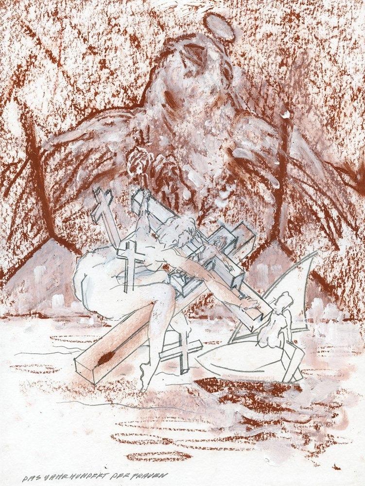 Das Jahrhundert der Frauen Nr. 4 - Christian Ludwig Attersee teamspring ImportFile size: medium (1000 x 751 px)