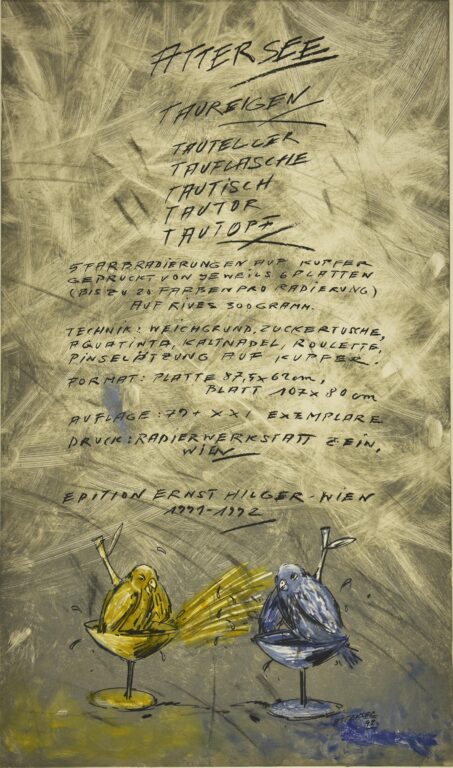 Taureigen Mappe - Christian Ludwig Attersee 