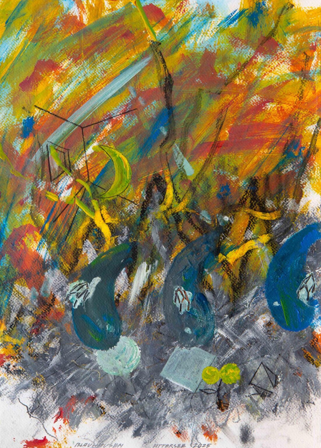 Blauhausen - Christian Ludwig Attersee 