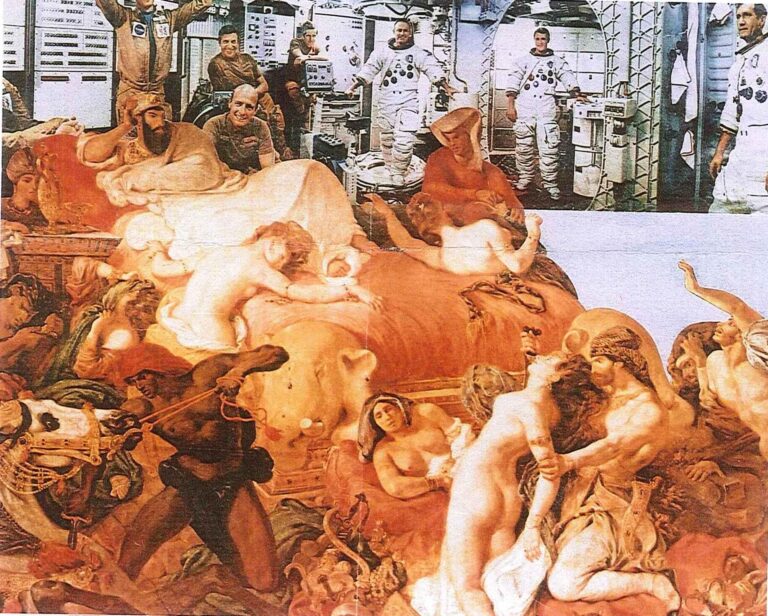 SULTAN AND SPACE HAREM - Erró teamspring ImportFile size: large (1471 x 1834 px)
