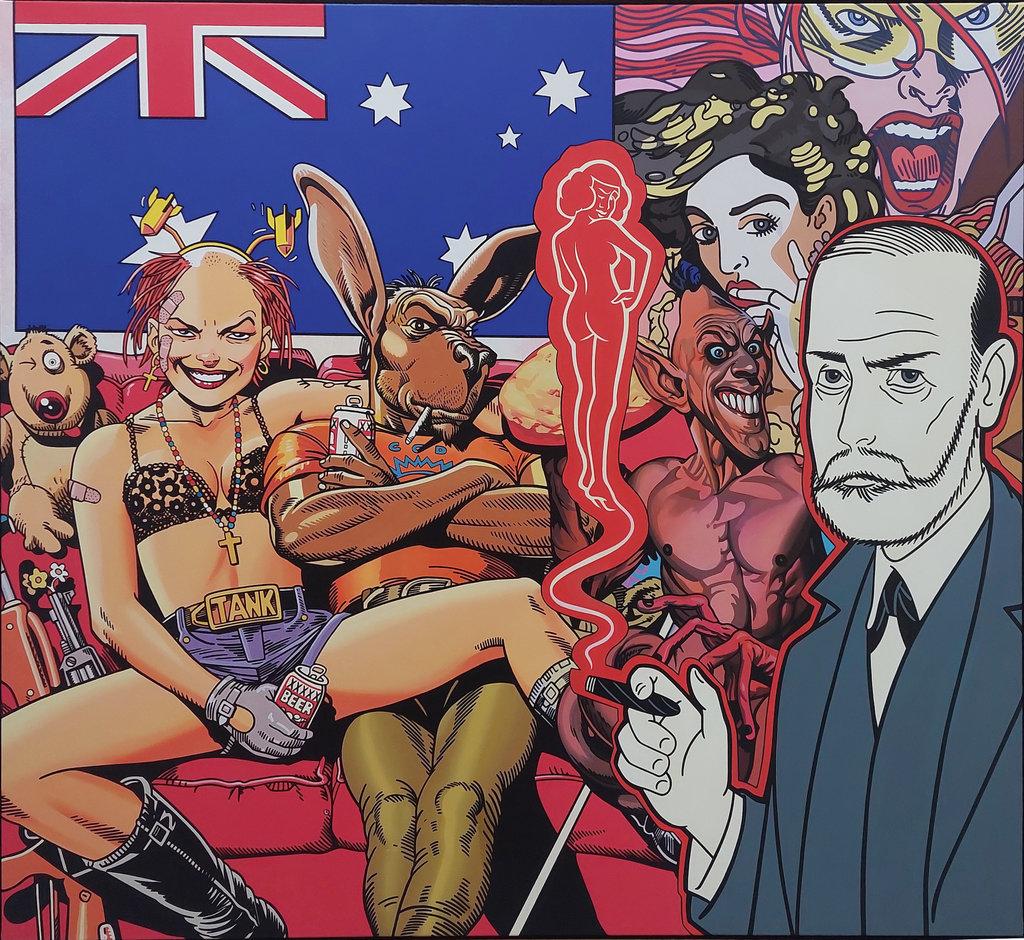 Layer by Layer &ndash; ERR&Oacute; and the language of comics - Err&oacute;, Rose Wylie, Sabrina Shah, Simon Goritschnig 