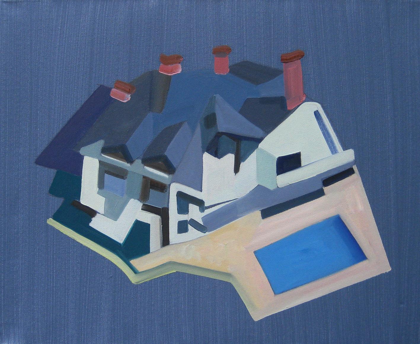 Houses Study (Grey) - Vasilena Gankovska teamspring ImportFile size: large (1163 x 1417 px)