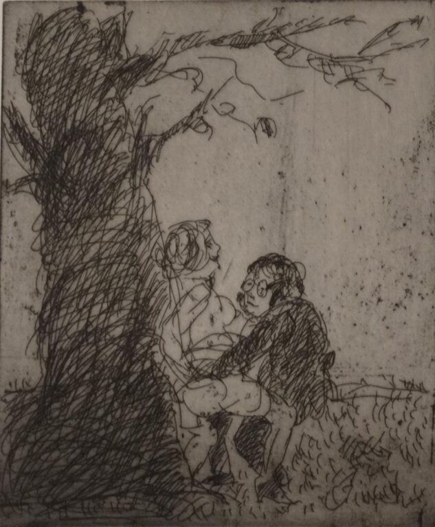 Der Lindenbaum - Alfred Hrdlicka 