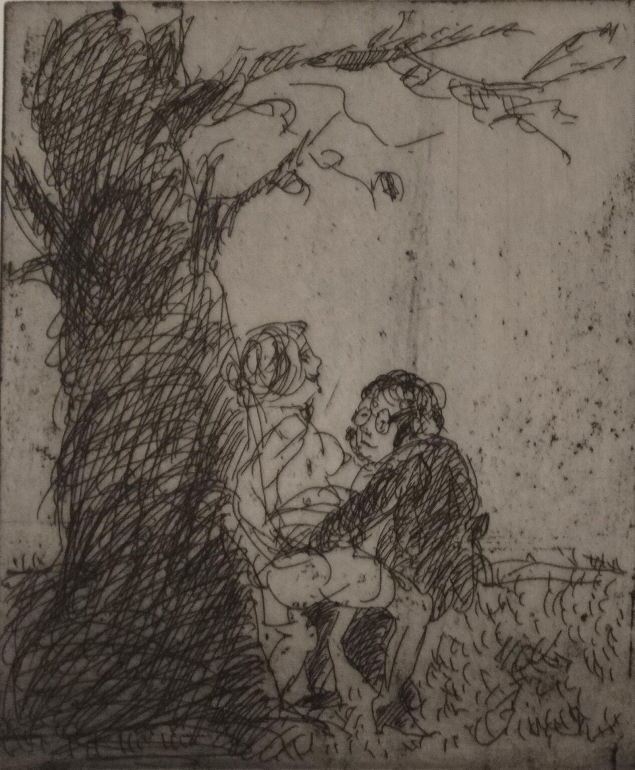 Der Lindenbaum - Alfred Hrdlicka 