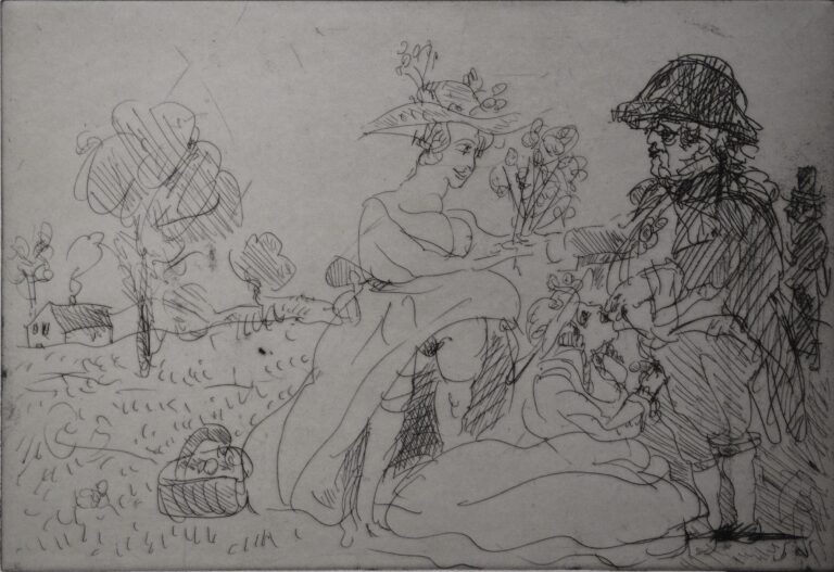 Les Demoiselles Balcombes WVZ 1098 - Alfred Hrdlicka 