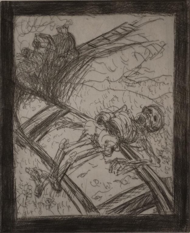 Der Tod (nach Max Klinger) - Alfred Hrdlicka 