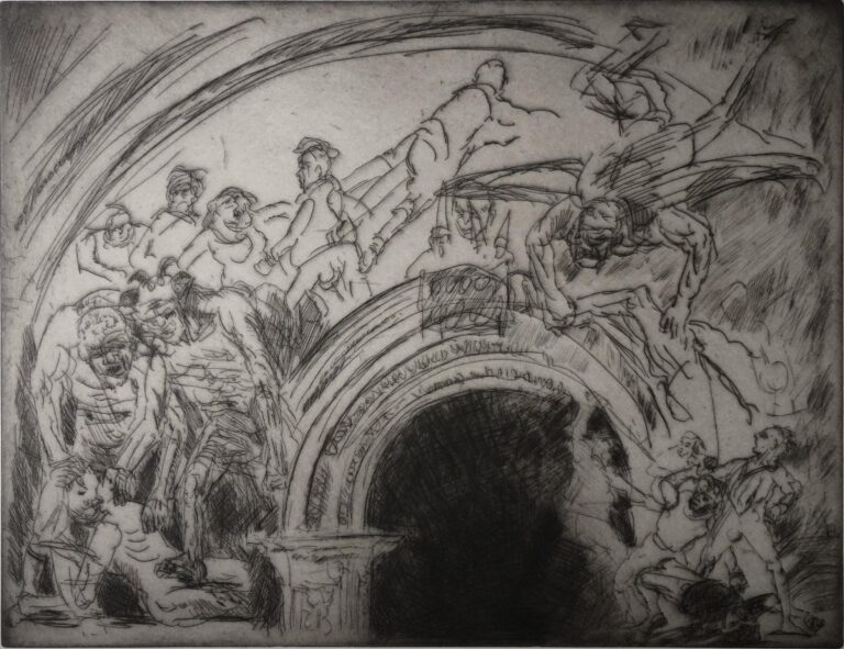 Orvieto (Bogen) - Alfred Hrdlicka 