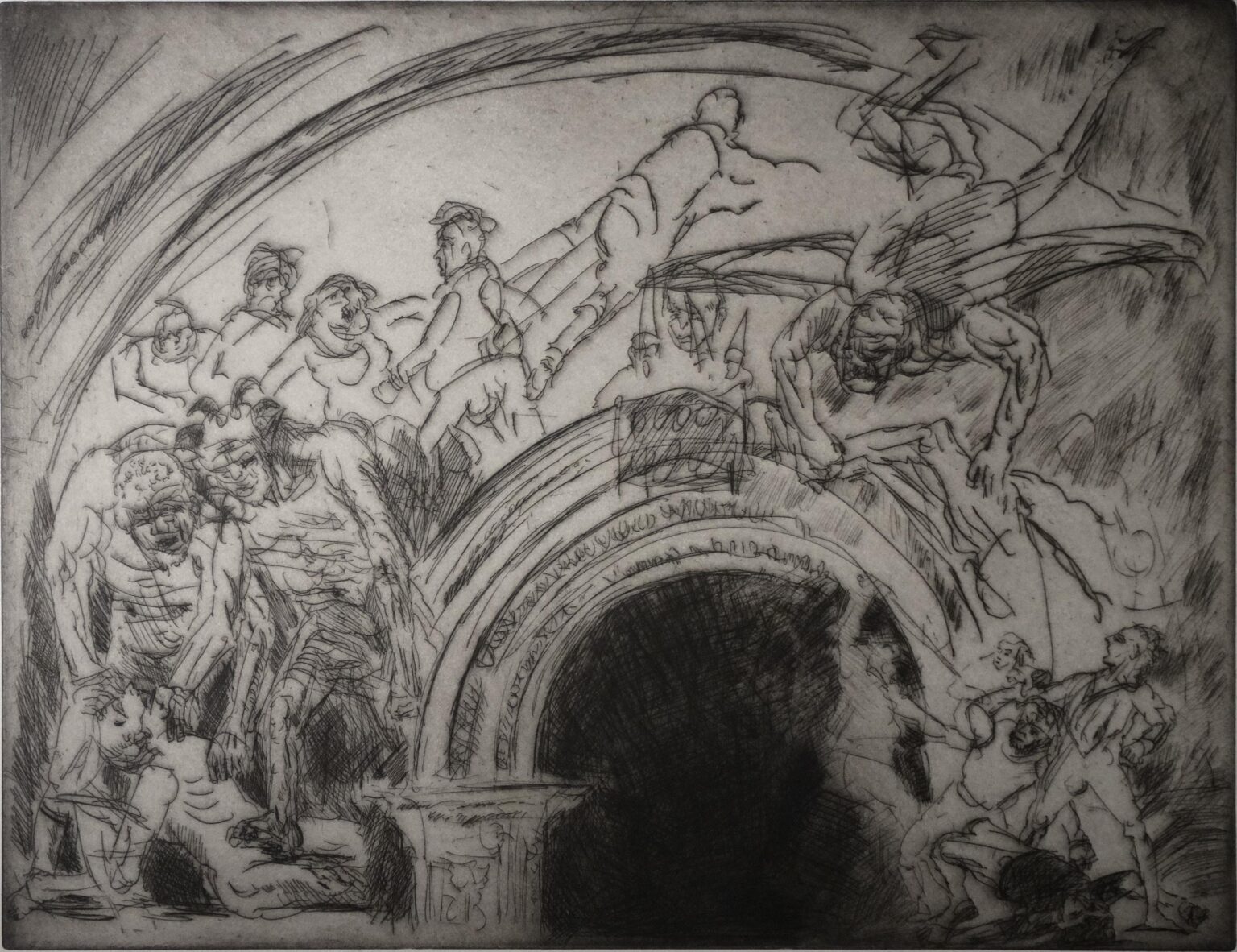 Orvieto (Bogen) - Alfred Hrdlicka 