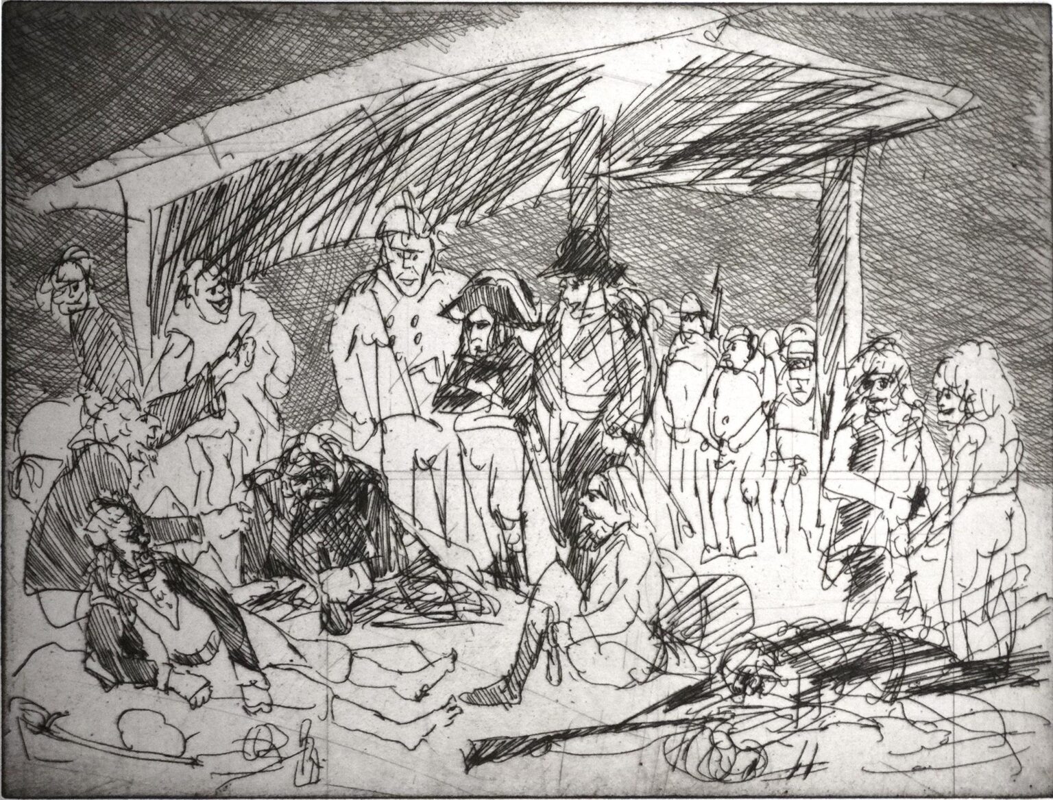 Napoleon in Italien WVZ 1090 - Alfred Hrdlicka 