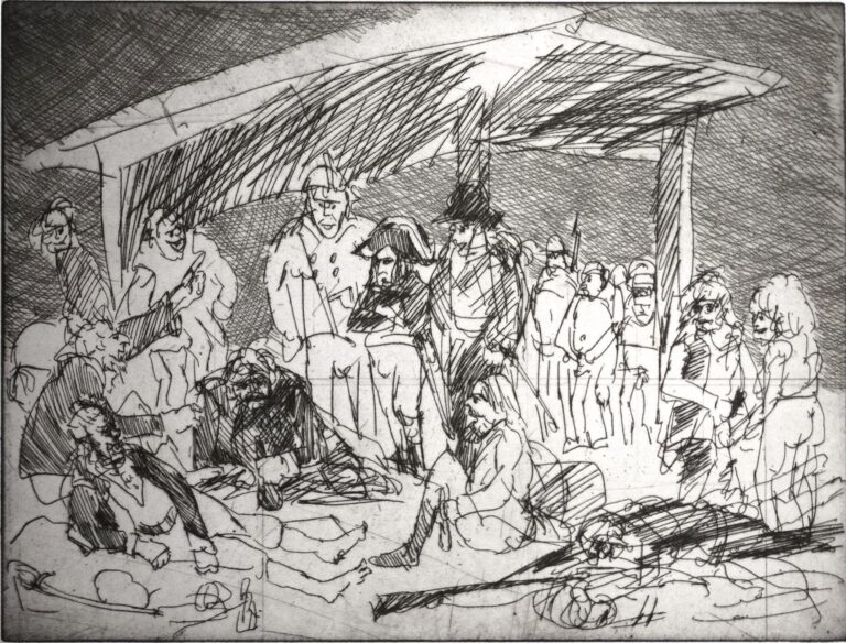 Napoleon in Italien WVZ 1090 - Alfred Hrdlicka 