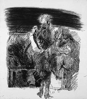 Studie VIII zu Estravagario WVZ 446 - Alfred Hrdlicka teamspring ImportFile size: small (386 x 340 px)