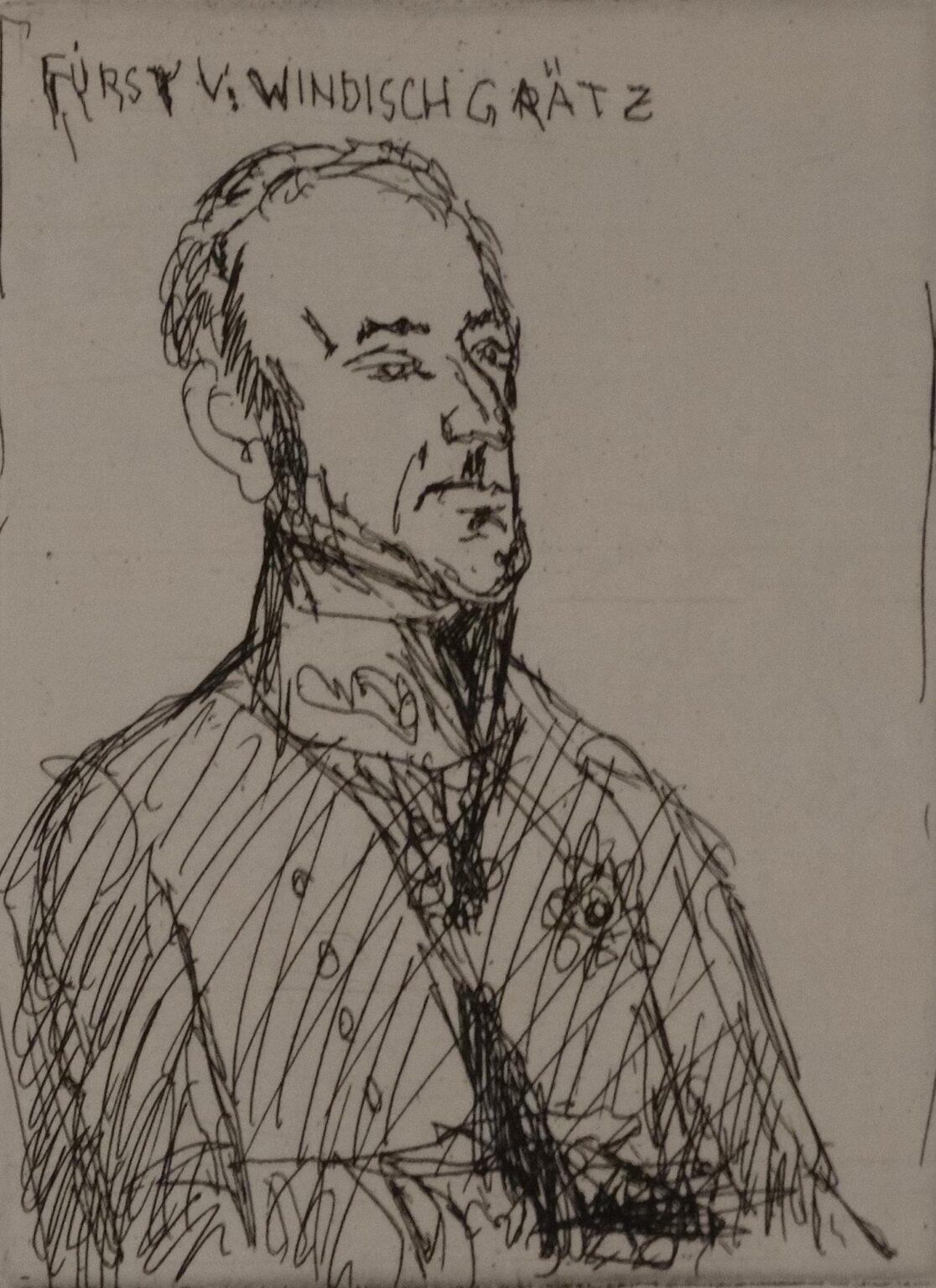 F&uuml;rst von Windischgr&auml;tz - Alfred Hrdlicka 