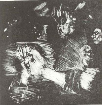 Fragment 1 zu &ndash; Pasolinis Ende WVZ 931 - Alfred Hrdlicka 