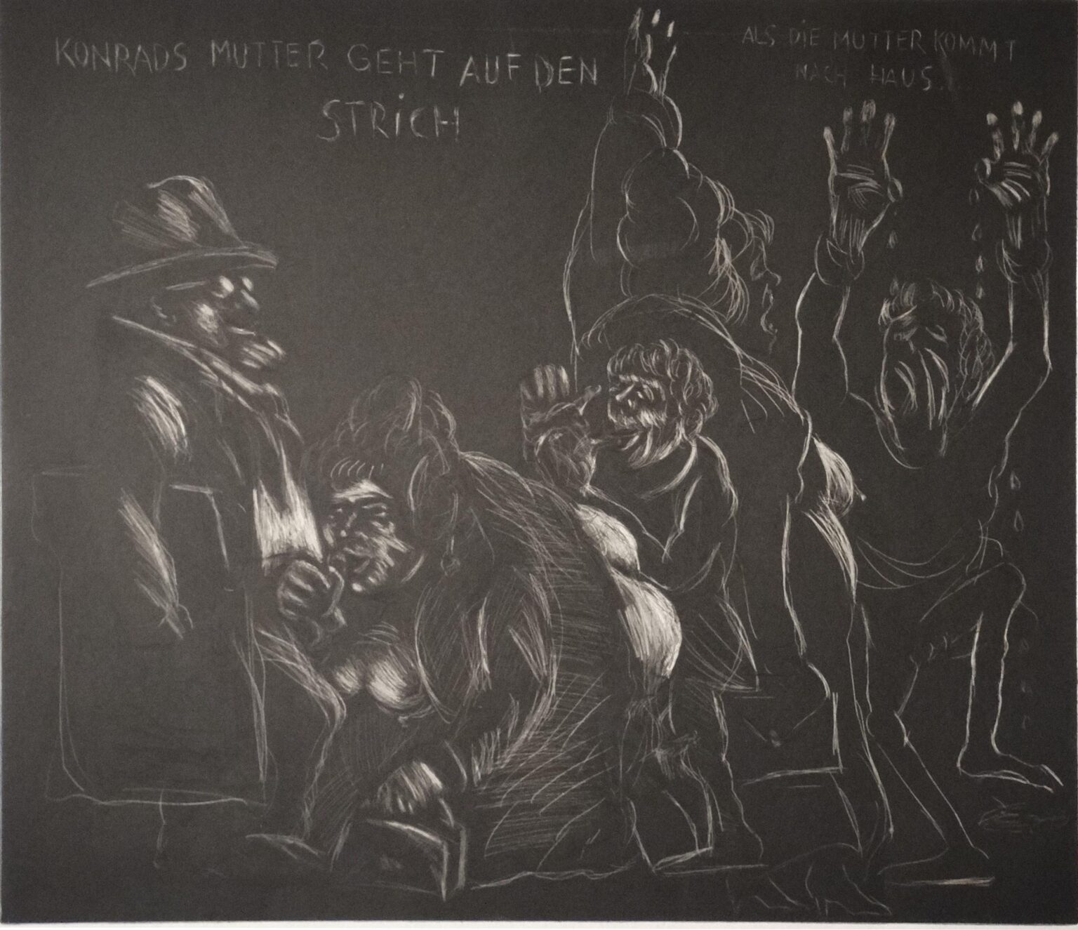 Hommage &aacute; Christa Wolf - Alfred Hrdlicka 