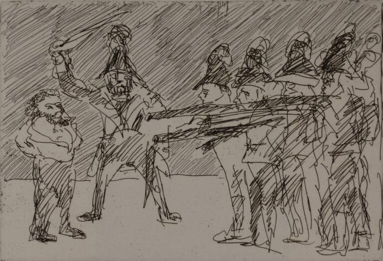 Robert Blums heroisch tragisches Ende - Alfred Hrdlicka 