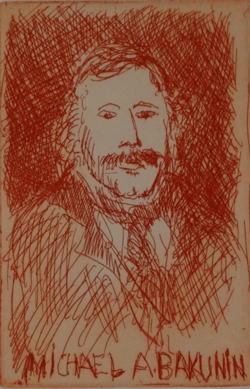 Michael A. Bakunin - Alfred Hrdlicka 