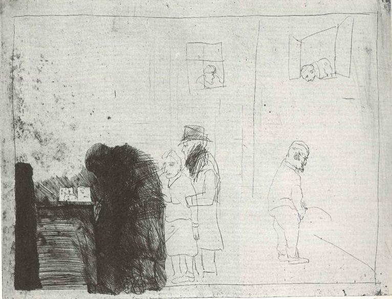 Rudolf Leppmann, geb. 18.12.1874 WVZ 591 - Alfred Hrdlicka 