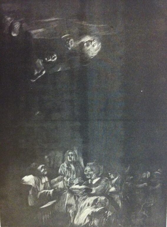 Studie zu – Hamlet (Polonius) und Rake´s Progress WVZ 410 - Alfred Hrdlicka teamspring ImportFile size: large (1073 x 792 px)