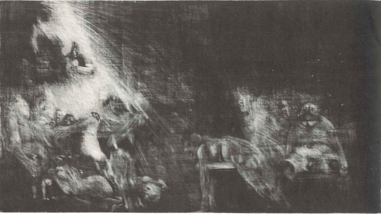 Feuer in Soho WVZ 277 - Alfred Hrdlicka 