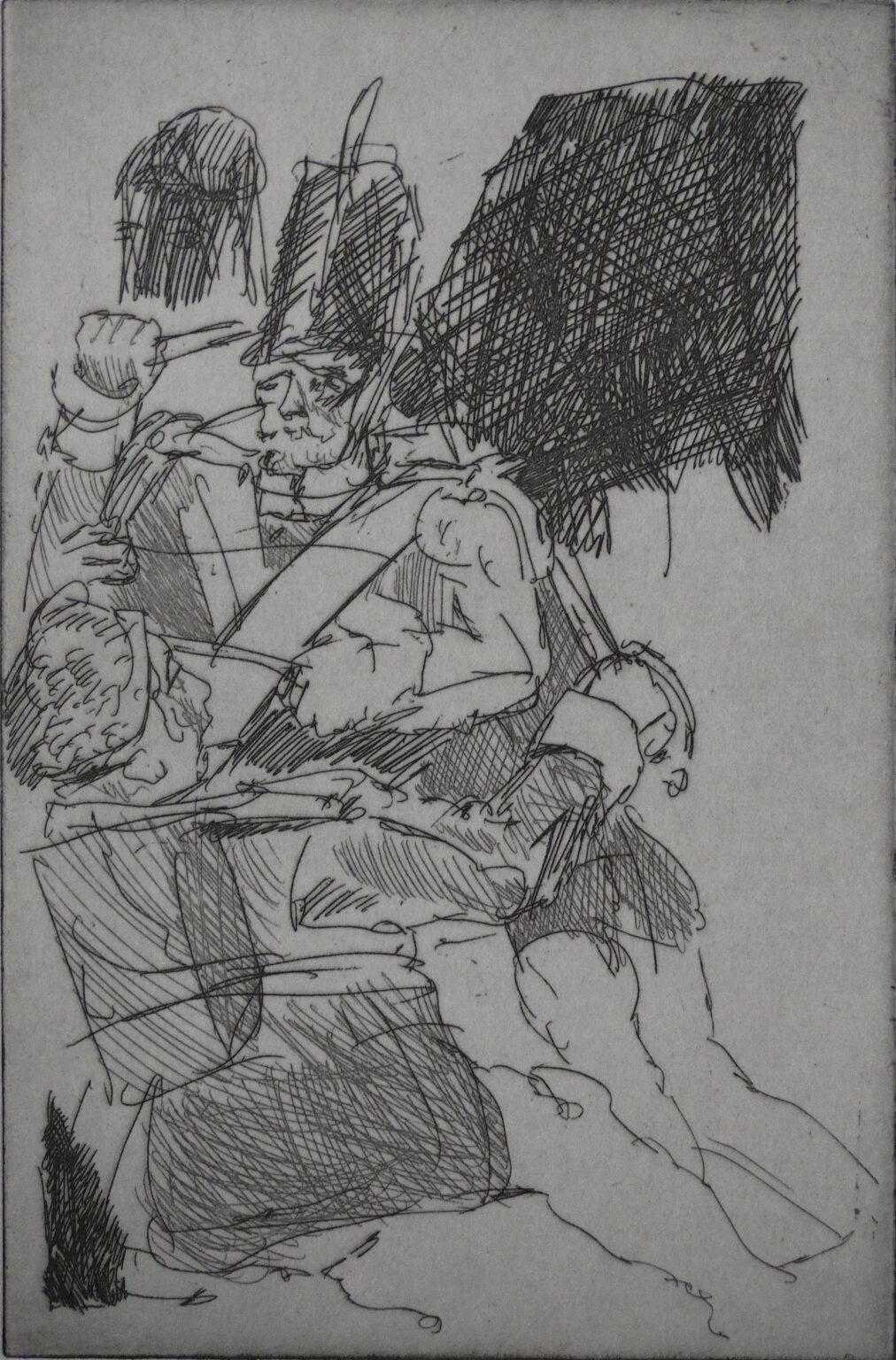 Nahkampf II WVZ 1094 I + II - Alfred Hrdlicka 