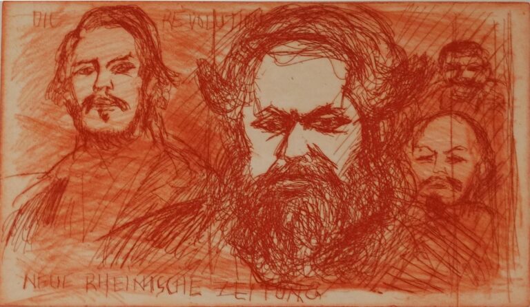 Das Kommunistische Manifest - Alfred Hrdlicka 