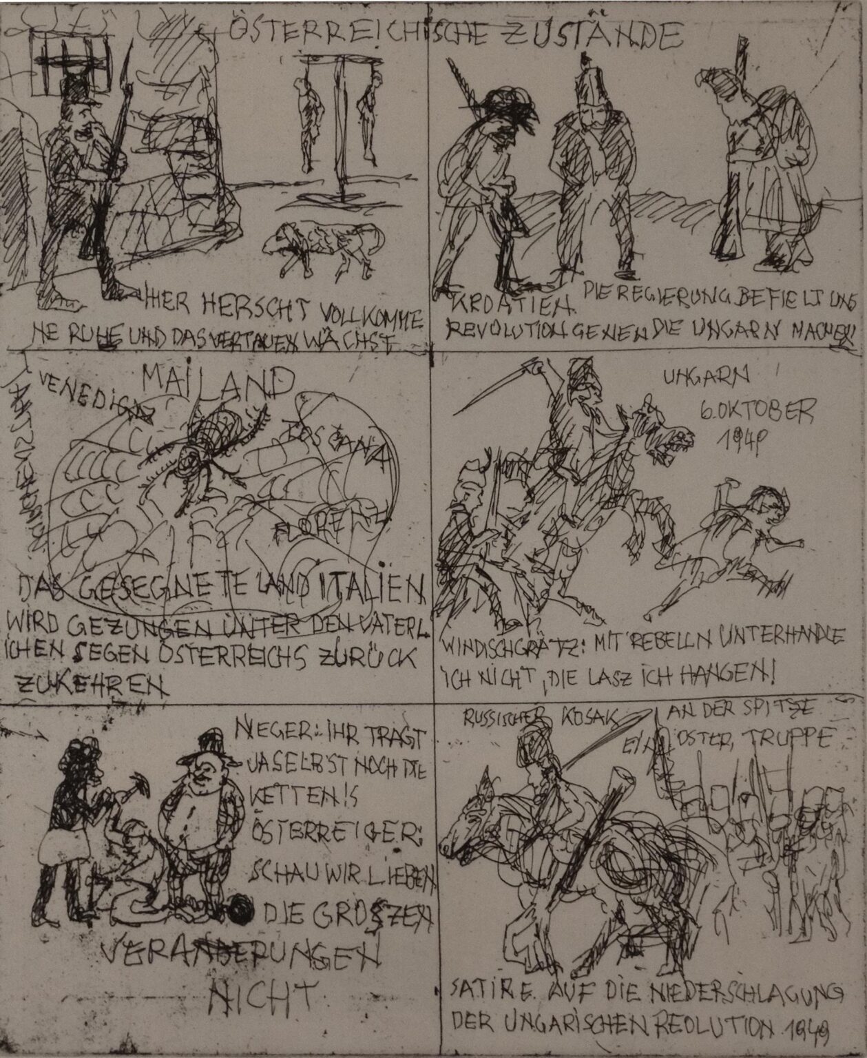 Die Habsburgische Restauration - Alfred Hrdlicka 