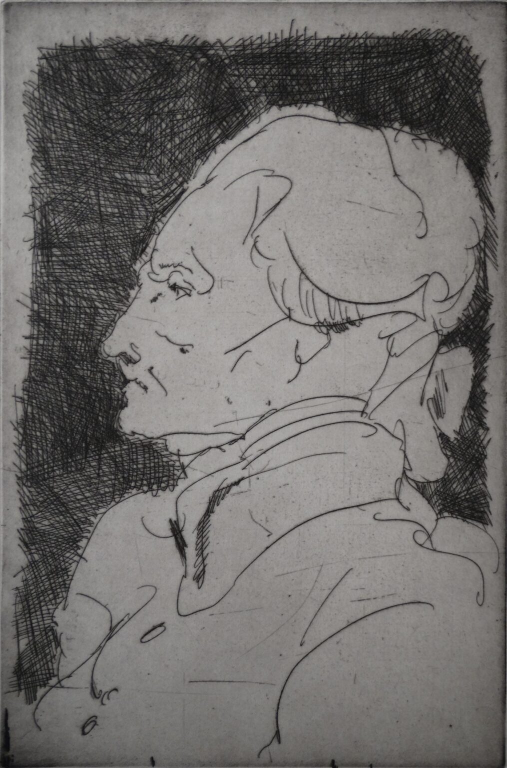 Robespierre als Abgeordneter 1789 WVZ 1052 - Alfred Hrdlicka 