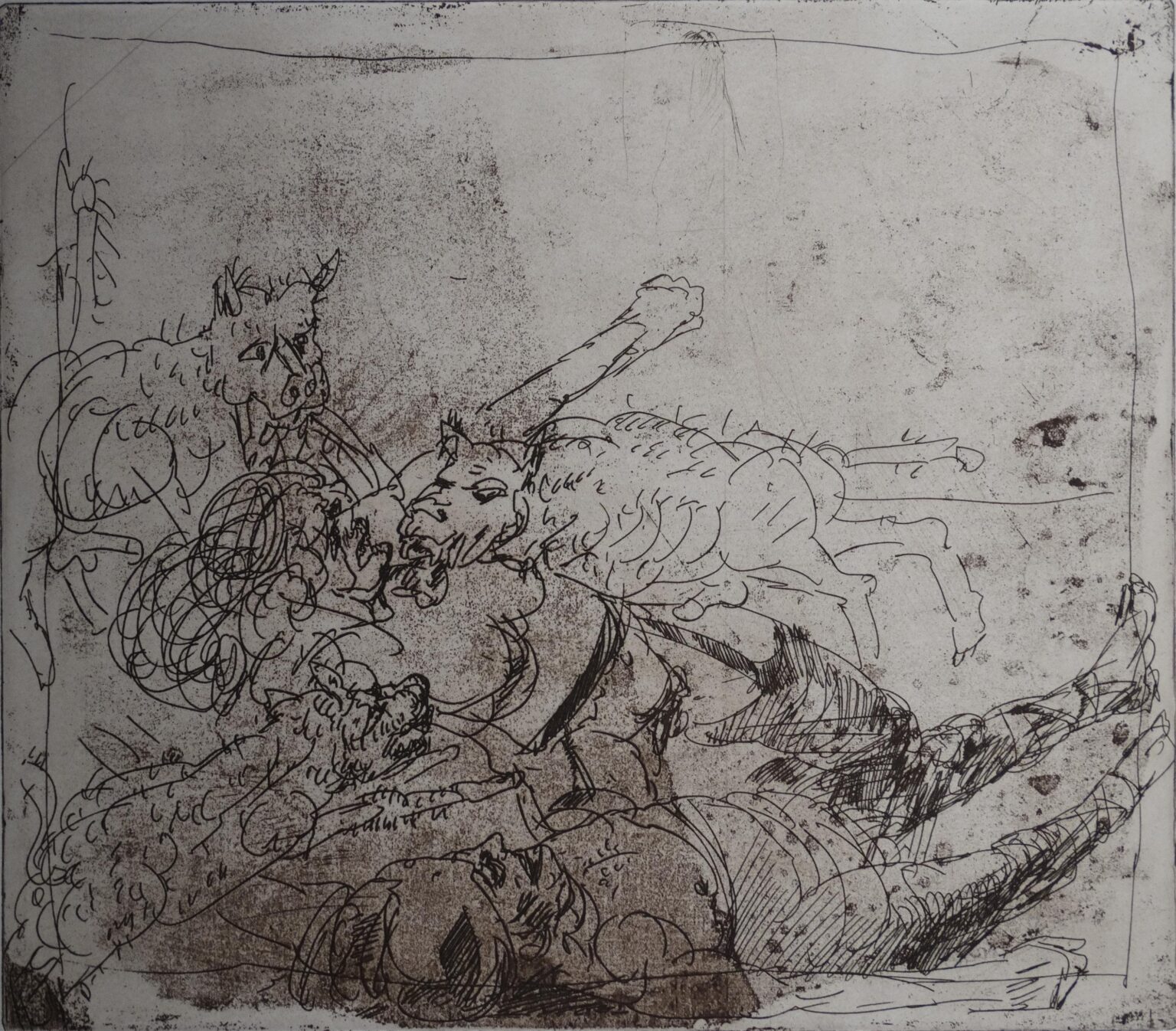 Penthesilea III WVZ 1110 - Alfred Hrdlicka 