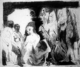 Les Demoiselles d Avignon WVZ 516 - Alfred Hrdlicka teamspring ImportFile size: small (285 x 340 px)