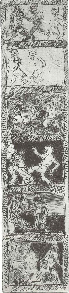 Die Zuh&auml;lterversion II WVZ 897 - Alfred Hrdlicka 