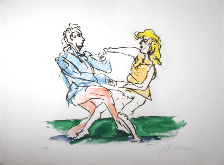 TANZ AUF DEM MARSFELD - Alfred Hrdlicka 
