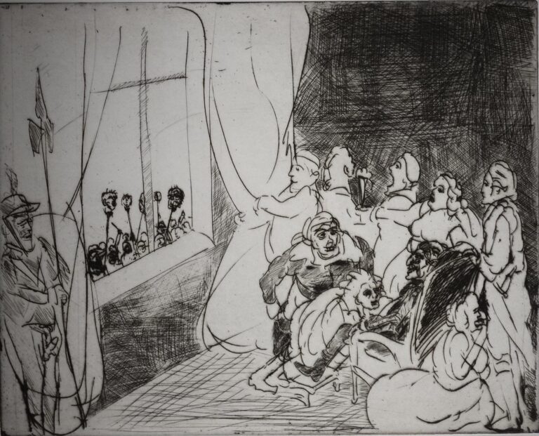Der Herzog von Orléons WVZ 1067 - Alfred Hrdlicka 