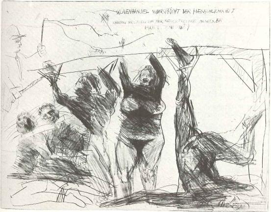 Breif der Negerfreunde, 6. Juni 1789 WVZ 1046 - Alfred Hrdlicka 
