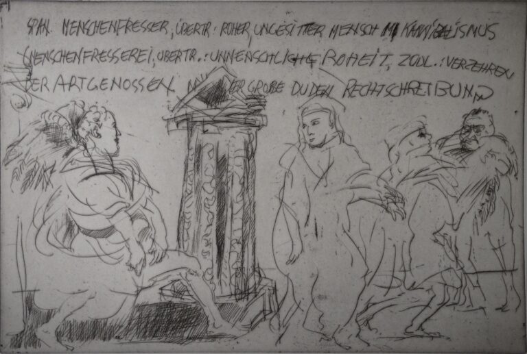 Hommage à Pontormo - Alfred Hrdlicka 