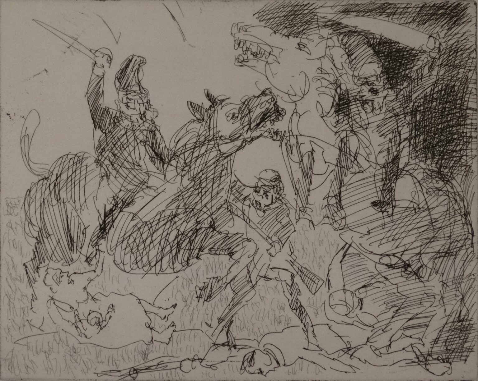Massaker auf der Jesuitenwiese &ndash; 23. August 1848 - Alfred Hrdlicka 
