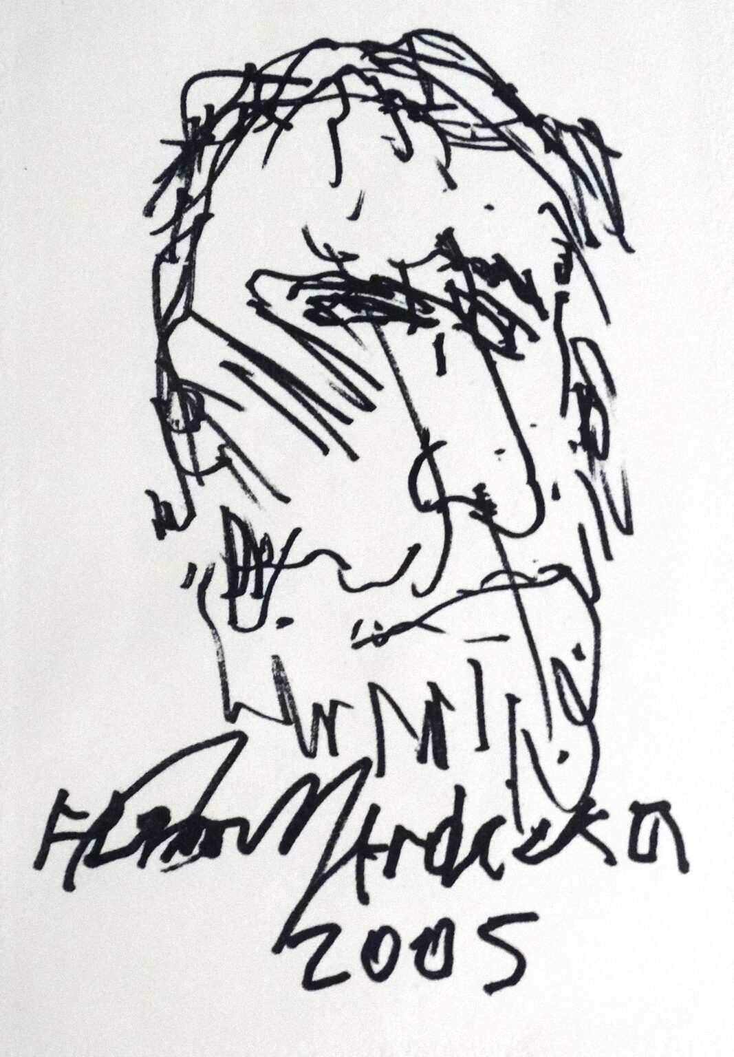 Portr&auml;t Bernhard Heisig - Alfred Hrdlicka 