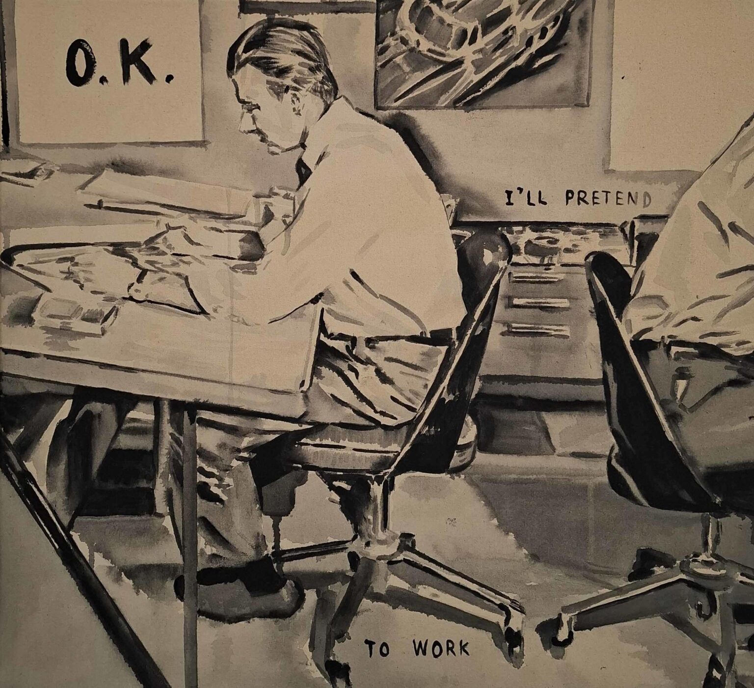 Ok, I`ll pretend to work - Andreas Leikauf 