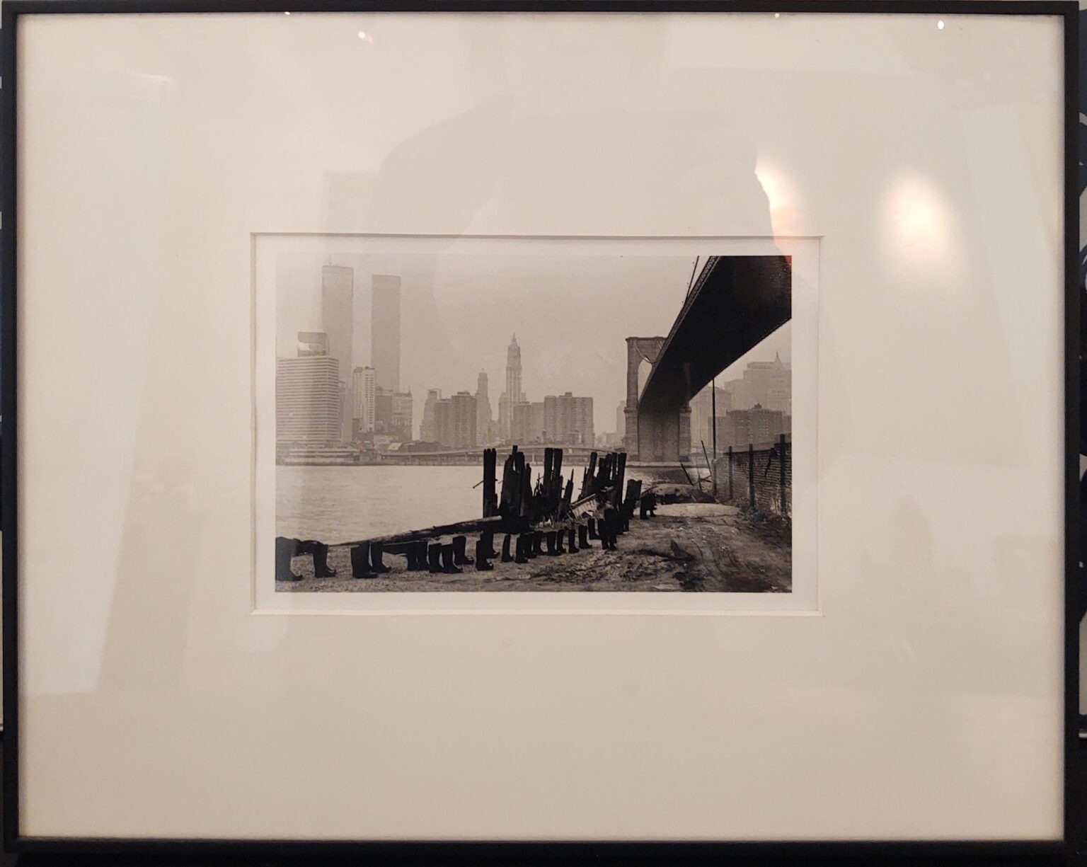 100 Boots under Brooklyn Bridge - Eleanor Antin 