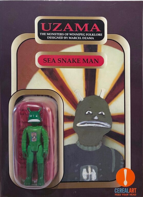 Uzama Monsters of Winnipeg Folklore (Sea Snake Man) - Marcel Dzama 
