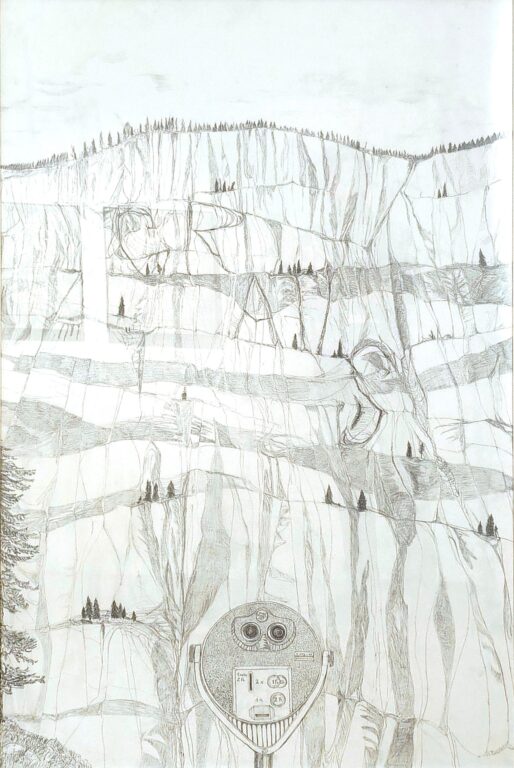 „ Gratis“ (Blick auf den Berg) - Maria Bussmann 