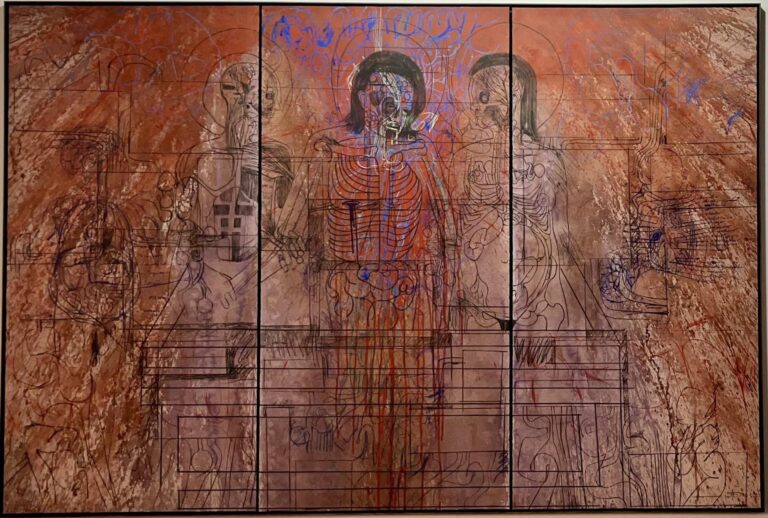 Grablegung, Triptychon #32 - Hermann Nitsch 