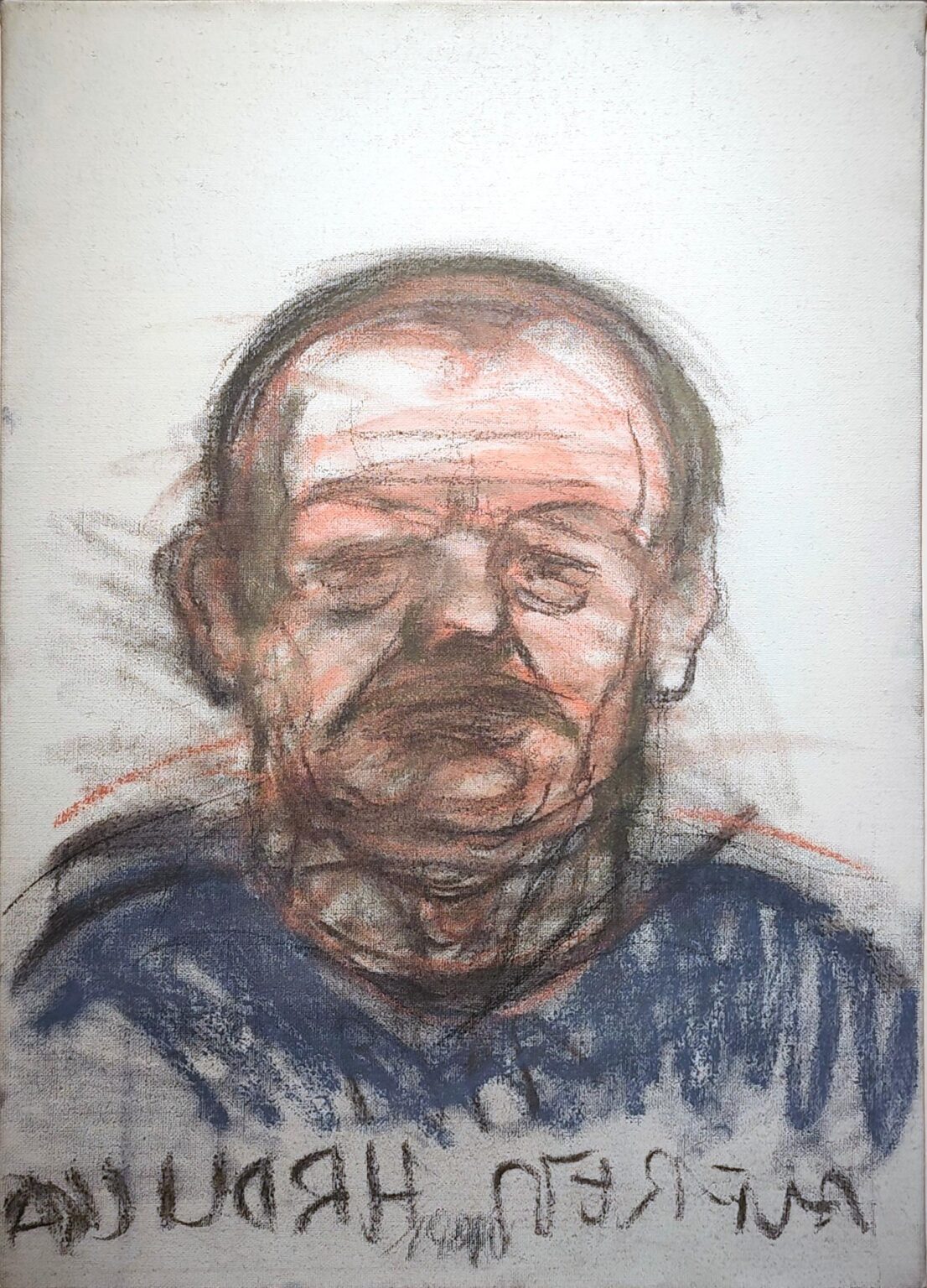 Selbstportrait - Alfred Hrdlicka 